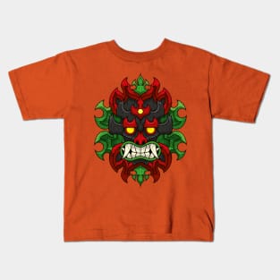 Tiki Mask Akuma Kids T-Shirt